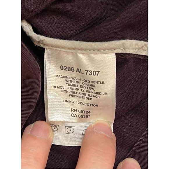 Columbia women’s jacket wine color small - Picture 5 of 6